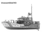 1/100 3D Metal Lifeboat Model Military Ship Collection Display Unassembled Kit