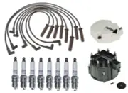 ACDelco Ignition Kit Distributor Rotor Cap Wire Spark Plugs .045" For C30 K30 V8