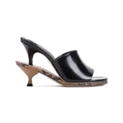 Jacquemus Layered Mules 36,37,38,39,40 Black/Light Brown