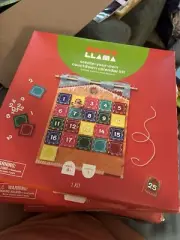 Christmas Advent Calendar Countdown Mondo Llama Create Your Own Kit Felt Sewing