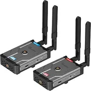 Wireless HDMI Transmitter and Receiver Kit - 1640FT Range Plug&Play Extender, 5G Video Transmission System 1080P Full HD for Streaming From DSLR/Laptop/Netflix/YouTube to TV/Projector