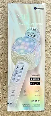 Sing Your Heart Out Karaoke Microphone & Speaker, Bluetooth, LED Light-Up