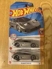 Lot Of 2 - Hot Wheels '94 Bugatti EB110 SS (65/250) Silver