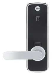 ASSA ABLOY YALE Unity Entrance Door Lock – Fire Rated, Smart Deadlock – Silver