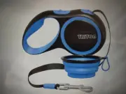 16-ft. Retractable Dog Leash & Collapsible Water Bowl By Triton