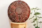 New Natural Vintage Square Wonderful Genuine Moroccan Footstool Pouffe
