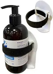 Hand Sanitiser Holder/Sanitizer dispenser, Self Adhesive, Easy fix, No drilling!! (Holder Only)