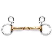 Cavalon Baucher Lozenge Savor Gold Snaffle Bit