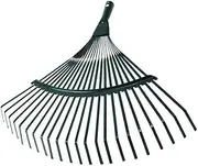 Leefasy 42cm Garden Leaf Rake Head - Metal Replacement Rake Rake -