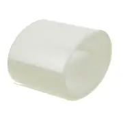 55mm Flat Width 2M Length PVC Heat Shrinkable Tube Clear for AAA Batteries