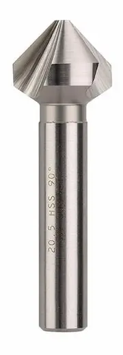 Bordo 3843-20.5 - Countersink 90 Deg. 20.5mm Three Flute