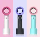 Portable Handheld Mini Cooler Fan USB Charge Bladeless Handy Fans Au Stock