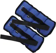 Abaodam 2Pcs Adjustable Arm and Leg Weights Sandbag for Women Men Exercise Ankle Wrist Weights for Walking Aerobics Yoga Running Pilates and Gymnastics