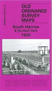 MAP OF South Harrow and Northolt Park 1935: Middlesex Sheet 10.15 NEW