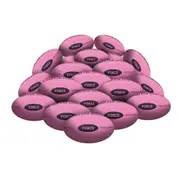 STRADIA "FORCE" Size 3, 4, 5 Aussie Rules Ball – Natural & Synthetic Rubber – Top Grip & Performance – Pack of 20 with FREE Mesh Storage Bag