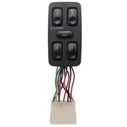 Front Left Driver Side Electric Power Master Window Switch 9357028001 for 1992-1994 Galloper 93570-28001 black
