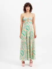 BNWT ALICE MCCALL CITRUS SWAN LAKE MIDI DRESS - SIZE 10 AU/6 US (RRP $599)