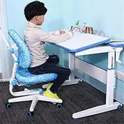 Student School Desks Children Study Tables and Chairs Multifunction School Students Tables and Chairs to Suit Drawing Writing (Color : Pink)