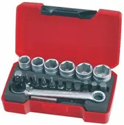 Teng T1419 - Socket & Bit Set 19 Piece