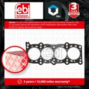 Cylinder Head Gasket fits FIAT PALIO 178 1.2 1996 on 46434102 7648057 Febi New