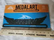 metal art always earned never given race medal wall display