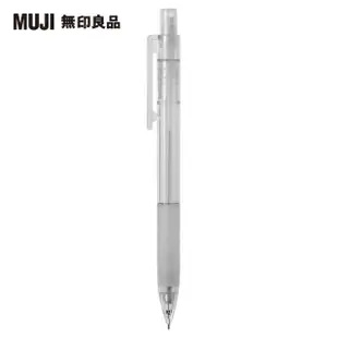 【MUJI 無印良品】透明管自動筆/0.5mm