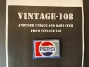 Vintage Pepsi Patch - Pepsi-Cola Employee Uniform Patch 3” x 2” - Patch new NOS