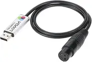 USB to DMX face Adapter DMX512 Computer PC Stage Lighting Co Roller Dimmer