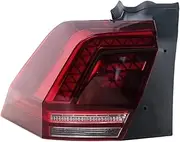 Tail Light Brake Light Car Rear Bumper Tail Lamp Turn Signal Light 5NN945095A 5NN945096A ，Compatible for VW Tiguan 2017 2018 2019 2020 2021(Outside-Left)