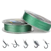 Braided Fishing Line 4 Strands 300m 500M Super Strong Japan Multifilament PE lot