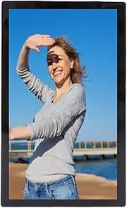 Phone Vlog Selfie Monitor Screen, Magnetic Phone Holder Clip Mount, Using Rear Camera for Selfie, Phone Rear Camera Selfie Screen for Live Streaming Video Recording