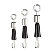 100Pcs/pack Balls Bearing Lures Connector Clip for Saltwater or Freshwater