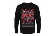Grindstore Mens Sleigher Christmas Jumper (Black) - UTGR1211