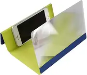 Mobile Phone Projector - 3D Mobile Phone Screen Amplifier Video Game Magnifier Projector Screen – Foldable Phone Holder with Screen Amplifier – Compatible with All Smartphones