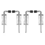 4 Pack 5 Inch Spring Loaded Pin 304 Stainless Steel Bolt Thickened 2mm6381