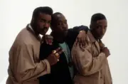 Philadelphia-based Rap group Three Times Dope appears in a photo - Old Photo 12