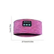 Bluetooth Sleeping Headband Eye Mask with Built-in Headphones,Sleep and Listen in Comfort(Pink)