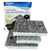3 or 6-Pack HQRP Humidifier Wick Filters for Bionaire Humidifier BWF100 BWF100CS