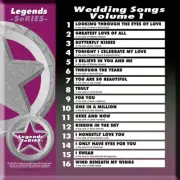 WEDDING SONGS LEGENDS KARAOKE CD+G-130,Through The Years,One In A Million,Truly+