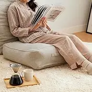 BELLUA Futon Storage Bag, Duvet Storage, Storage Case, Storage Cover, Cushion, Backrest Cushion, Cushion Cover, Clothes Storage, Lumbar, Convenient, Cushion, Compact Display Storage, Zabuton, Seat