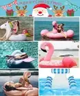 Inflatable Floating Water Hammock Unicorn Pool Lounge Bed Beach Swimming Chair
