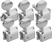 Sosoport 6pcs Guitar Tuning Pegs Portable for Electric Guitar Stable Performance Retro Style for Practice Recording and Performance