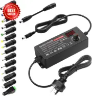 Universal AC/DC Adapter 3V ~ 24V 3A 72W Power Supply Adjustable Variable