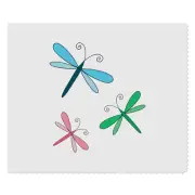 2 x 'Scribbled Dragonflies' Lens Cleaning Cloths (LC00030320)