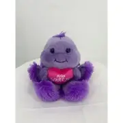 Aurora World Octopus Purple Stuffed Animal Valentine's Day Plush NWOT
