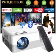 LED Projector HD 1280X720P 5G BT5.0 H700 Home Theater Outdoor Support 4k Mini