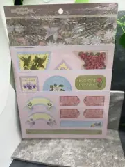 Miss Elizabeth's Floral Scrapbook Kit New Free Ship Design 6 or More Pages
