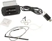 Toyvian 2-band Guitar Pickup Equalizer for Acoustic Guitars Digital Tuner Easy Install No Battery