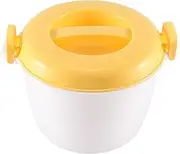 IsMwav Portable Microwave Oven Rice Cooker Multifunctional Steamer 2800Ml Insulation Lunch Box Steaming Utensils for Microwave