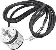 600P/R Sensor Encoder, 5V‑24V Incremental Rotation Encoder, Rotation Encoder 2‑Phases 6mm Shaft for Industrial Supplies